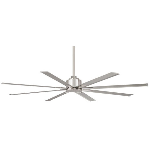 XTREME H2O Brushed Nickel 84-Inch Slipstream Wet Location Ceiling Fan, image 1