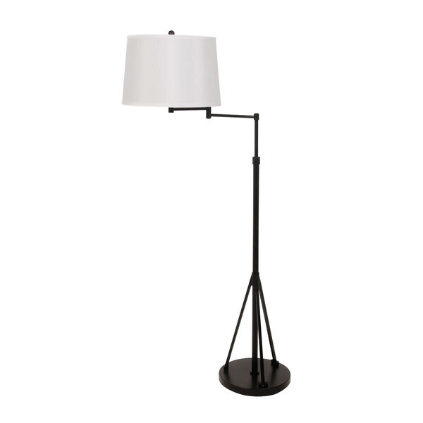 Tripod Black One-Light Floor Lamp, image 1