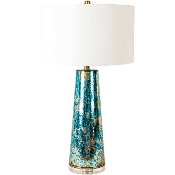 Hydesville Transparent One-Light Table Lamp, image 1