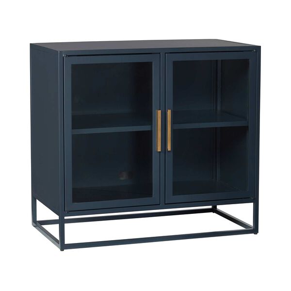 Getaway Cerulean Blue Santorini Metal Kitchen Cabinet, image 2