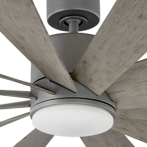 Windflower Graphite 60-Inch 3000K LED Downrod Ceiling Fans, image 3