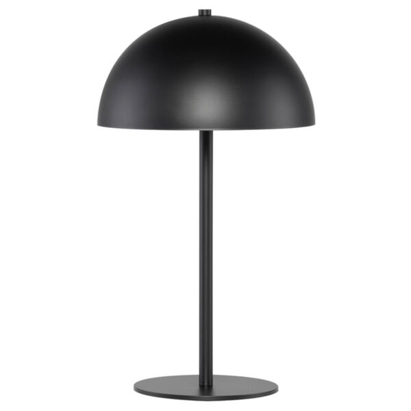 Rocio Matte Black One-Light Table Lamp, image 1