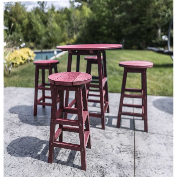 Capterra Casual Red Rock Outdoor Pub Table, image 2
