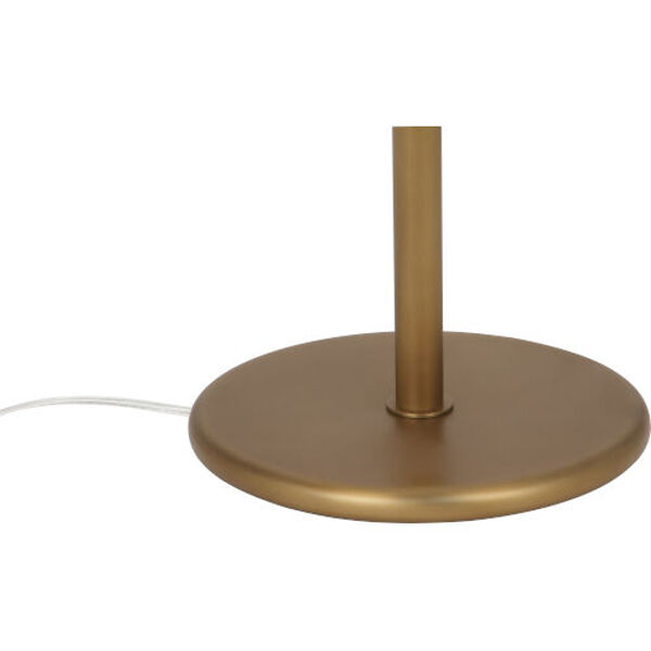 Ovo Aged Brass One-Light Torchiere, image 3