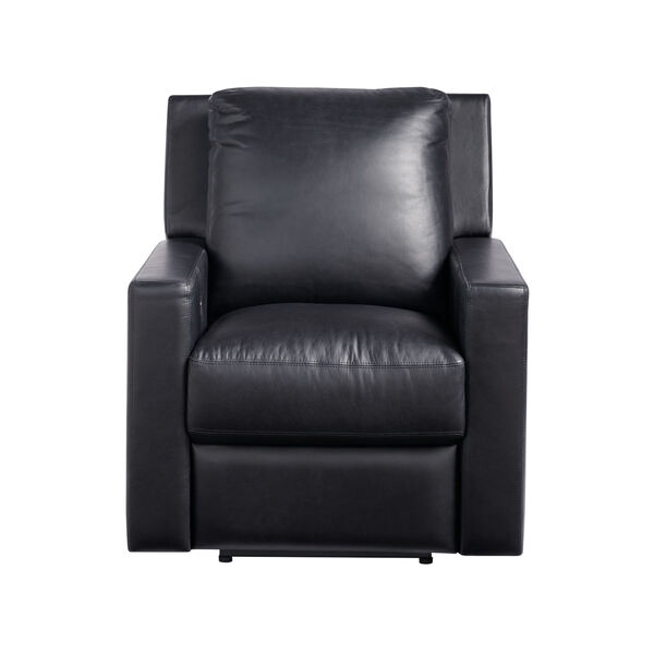 Carter Black Moore Giles Leather Motion Chair, image 2