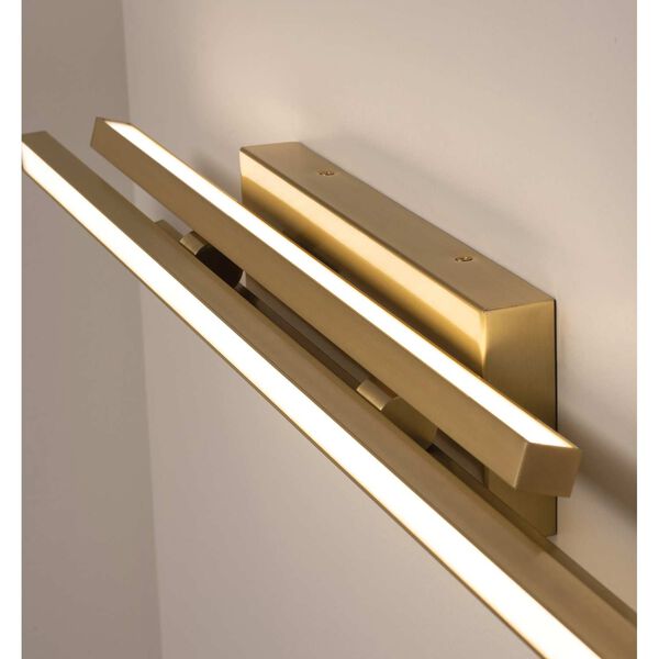 Indra Eight-Light LED Bath Strip, image 6