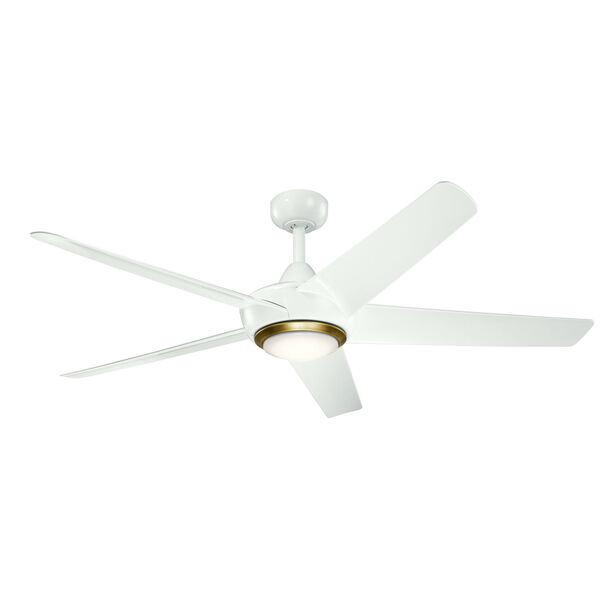 Kapono White 52-Inch LED Ceiling Fan, image 5