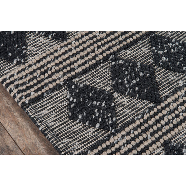 Andes Geometric Charcoal Rectangular: 7 Ft. 9 In. x 9 Ft. 9 In. Rug, image 4