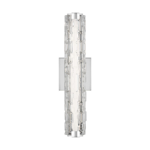 Cutler Chrome 18-Inch LED Wall Sconce, image 1