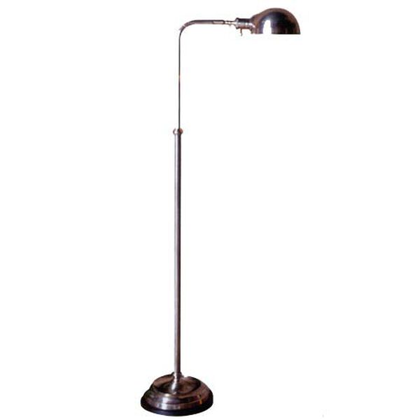 Apothecary Floor Lamp in Antique Nickel by Chapman and Myers, image 1