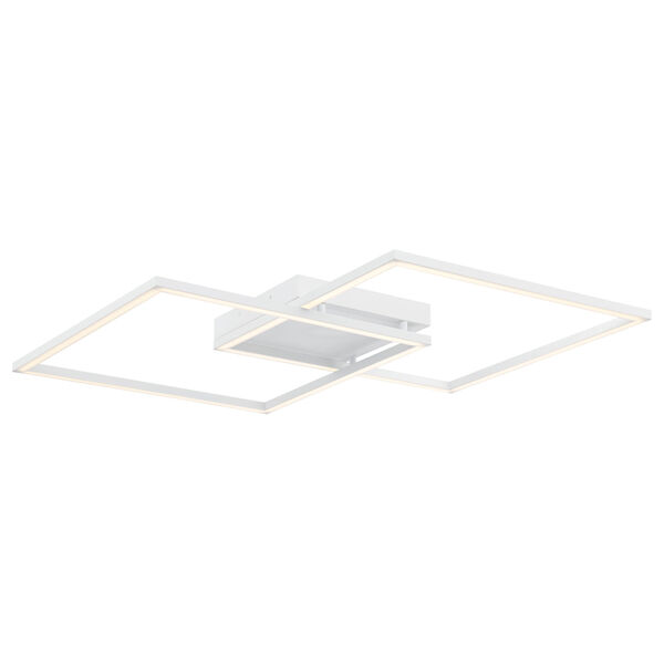 Squared White 31-Inch Led Wall Sconce, image 1