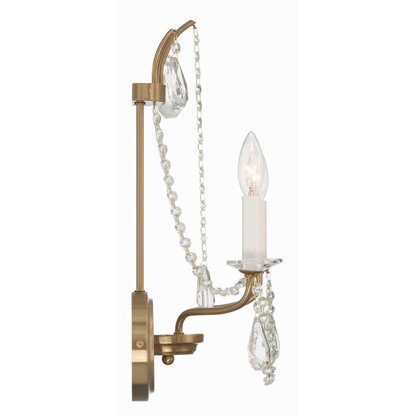 Karrington Aged Brass Two-Light Wall Sconce, image 2