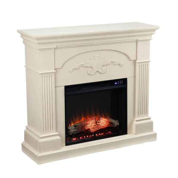Sicilian Ivory Electric Fireplace, image 5