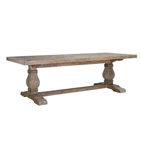Quincy Desert Gray 94-Inch Dining Table, image 1