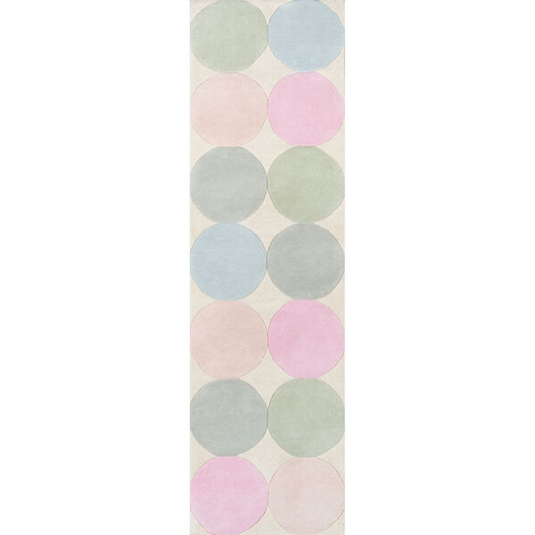 Delmar Agatha Dots Multicolor Runner: 2 Ft. 3 In. x 8 Ft., image 5