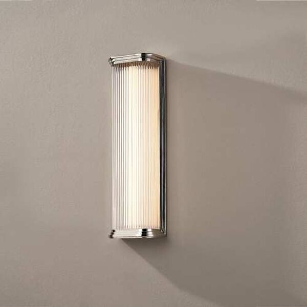 Newburgh Polished Nickel 17-Inch One-Light Wall Sconce, image 3