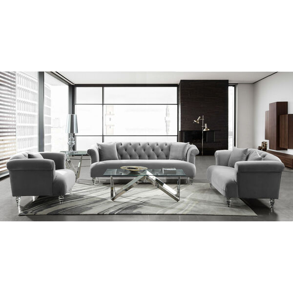 Elegance Gray Sofa, image 4