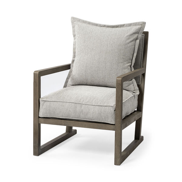 Sherlock Frost Gray Arm Chairs, image 1