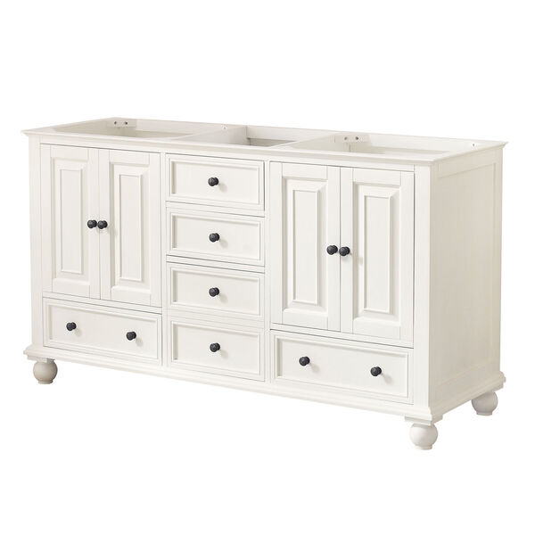Thompson French White 60-Inch Vanity Only, image 2