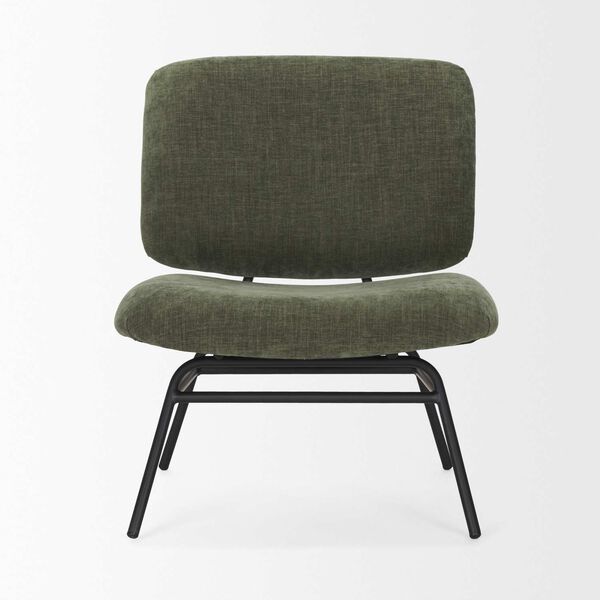 Nora Forest Green Fabric Accent Chair, image 2