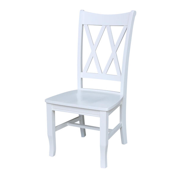 Double XX White Chair, Set of Two, image 1