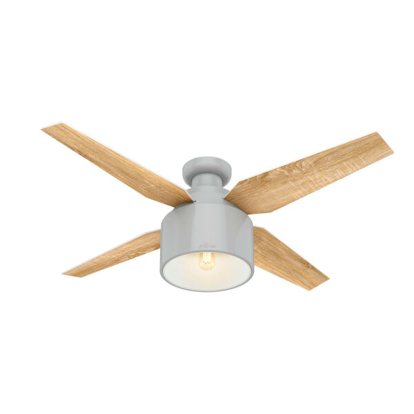Cranbrook Low Profile Dove Grey 52-Inch LED Ceiling Fan, image 1