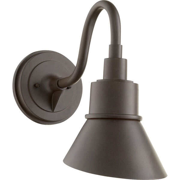 Torrey Oiled Bronze One-Light 7.5-Inch Outdoor Wall Sconce, image 1
