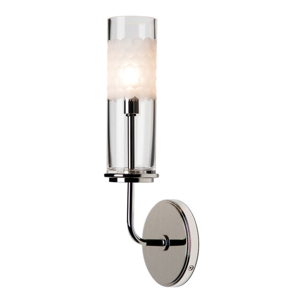 Wentworth Polished Nickel One-Light Wall Sconce, image 2