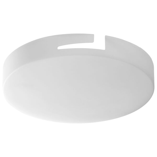 Coda Matte White LED Ceiling Fan Light Kit, image 1