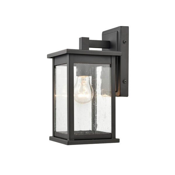Bowton Powder Coat Black Six-Inch One-Light Outdoor Wall Sconce, image 4