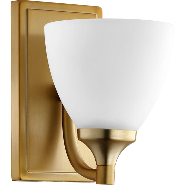 Enclave Aged Brass One-Light 6-Inch Wall Mount, image 1