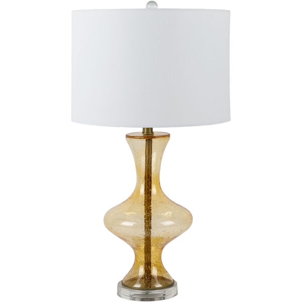 Vooburg Amber and White Table Lamp, image 1