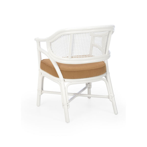 Remington White Lacquer Arm Chair, image 2