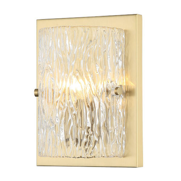 Morgan Satin Brass One-Light Wall Sconce, image 2