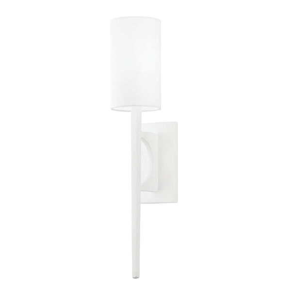 Wallace Gesso White One-Light Wall Sconce, image 1