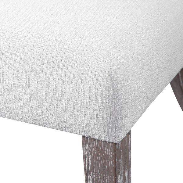 Caledonia White Accent Chair, image 5