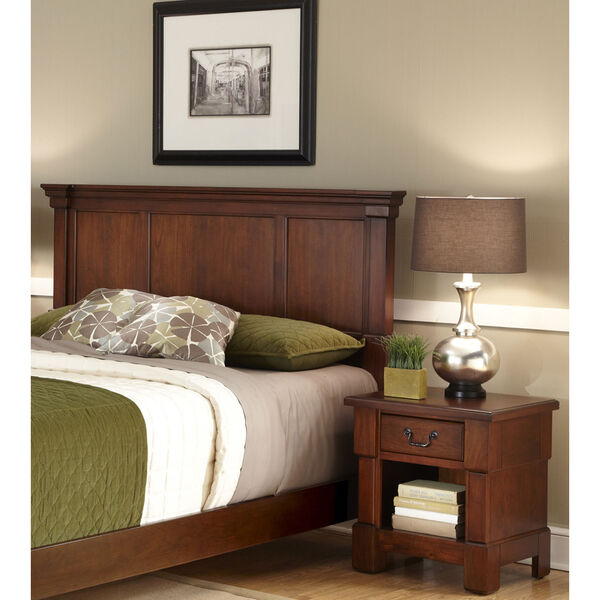 Aspen King and California King Headboard and Night Stand, image 1