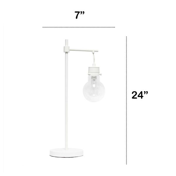 Barnlitt White One-Light Table Lamp, image 5