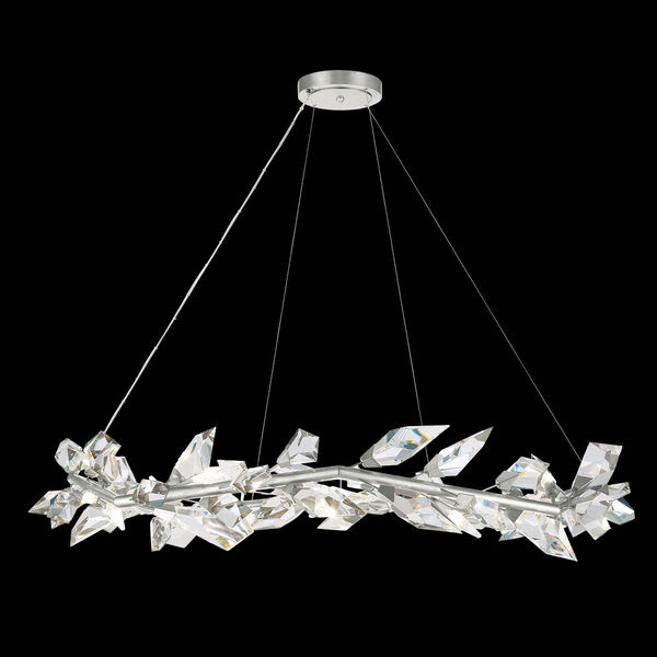 Foret Silver 12-Light Pendant, image 1