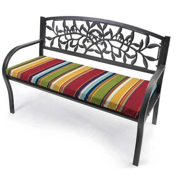 Westport Garden Multicolour 48 x 18 Inches Knife Edge Outdoor Settee Swing Bench Cushion, image 4
