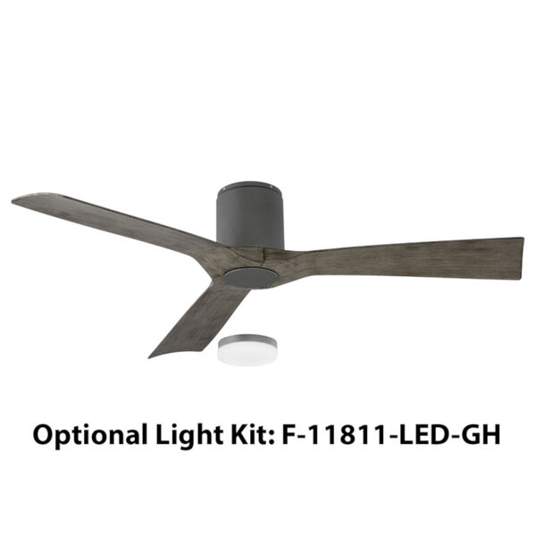 Aviator 54-Inch LED Flush Mount Ceiling Fans, image 2