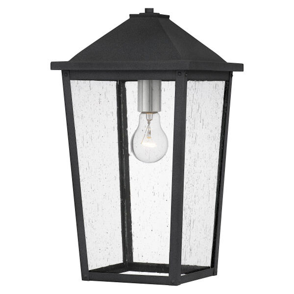 Stoneleigh Mottled Black One-Light Outdoor Lantern, image 5
