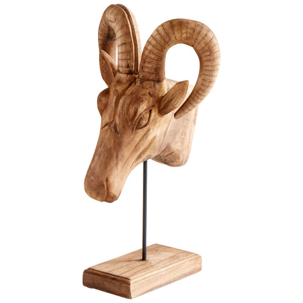 Natural Ibex Sculpture, image 1