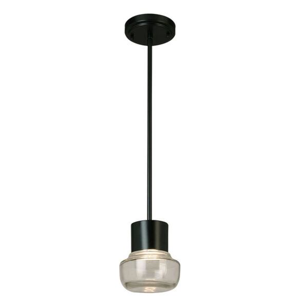 Belby Black LED Mini Pendant, image 1