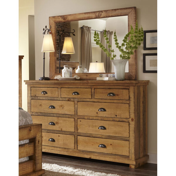 Willow Drawer Dresser and Mirror, image 1