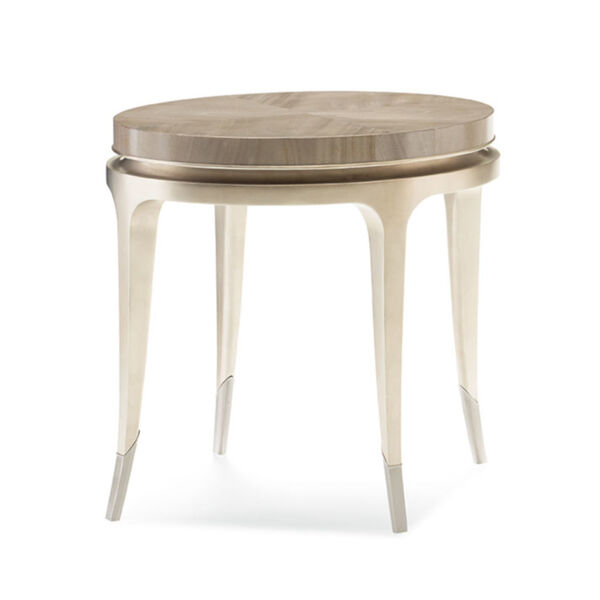 Classic Beige End Table, image 2