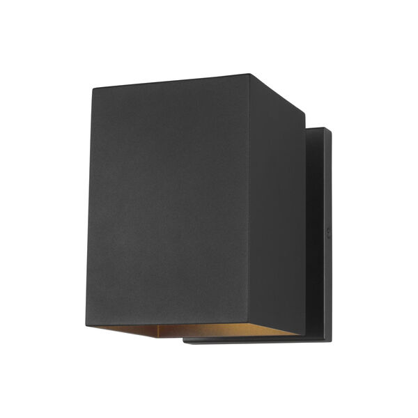 Pohl Black Small One-Light Outdoor Wall Sconce, image 1