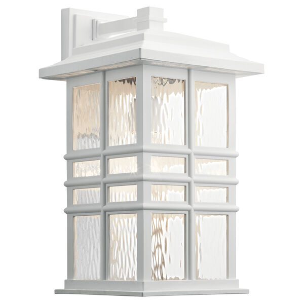 Beacon Square White One-Light Outdoor Wall Sconce, image 1
