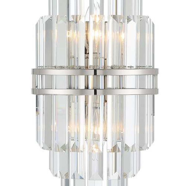 Hayes Polished Nickel Two-Light Wall Sconce, image 4