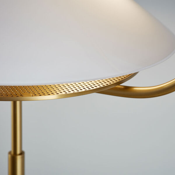 Gesture Burnished Brass Table Lamp, image 10